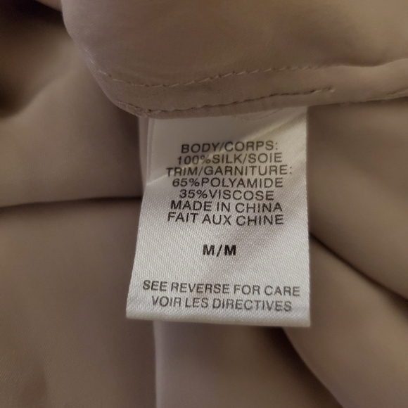 Cami NYC | Racer Silk Charmeuse Cami Lace Size M - Picture 10 of 11